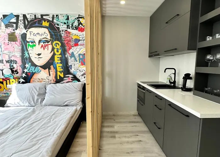 Ios Artprg - Design With Free Parking Апартаменты *